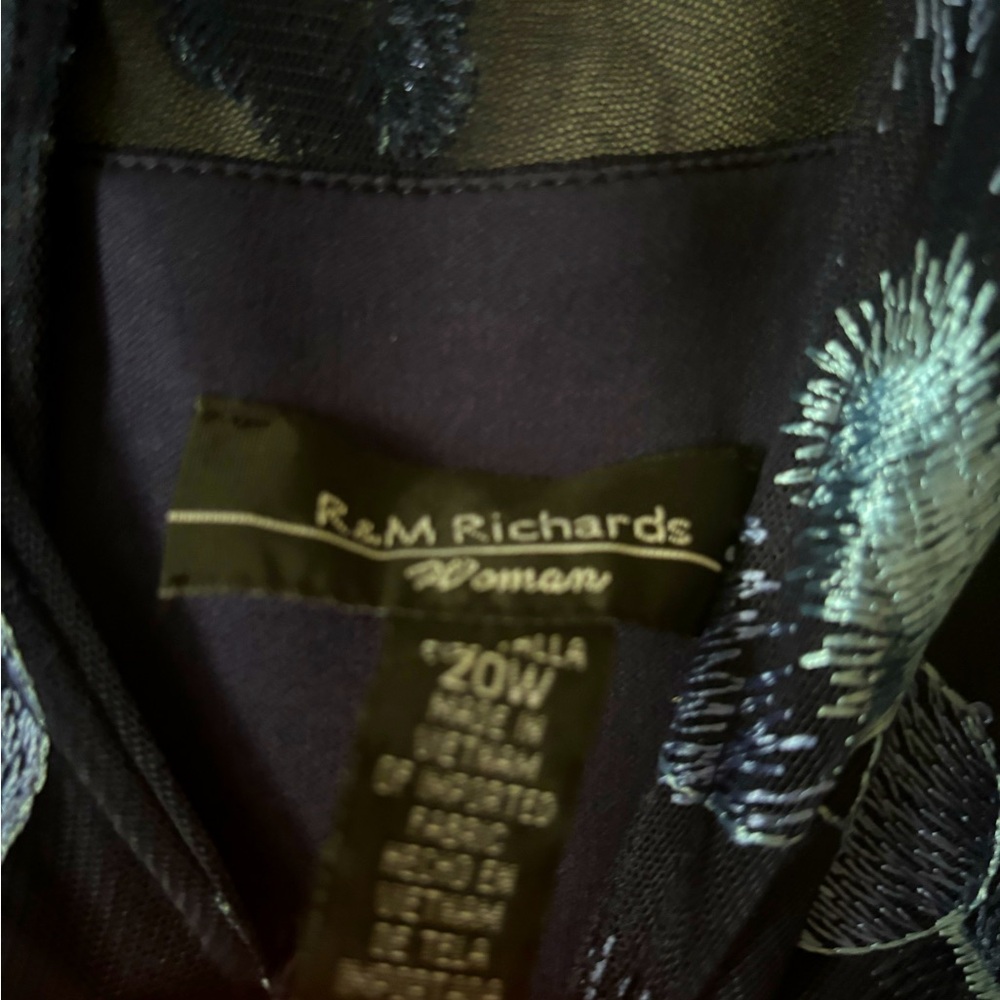 Navy mother of bride beach dress